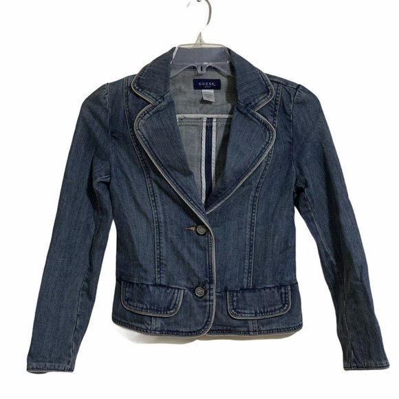 GUESS Jackets & Blazers - Guess Size S/P Women’s Fitted Denim Jean Jacket